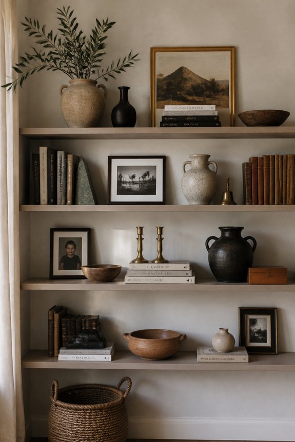 curated collection versus clutter