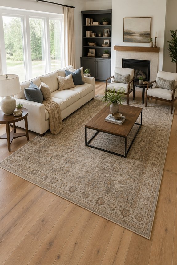 standard rug size guide